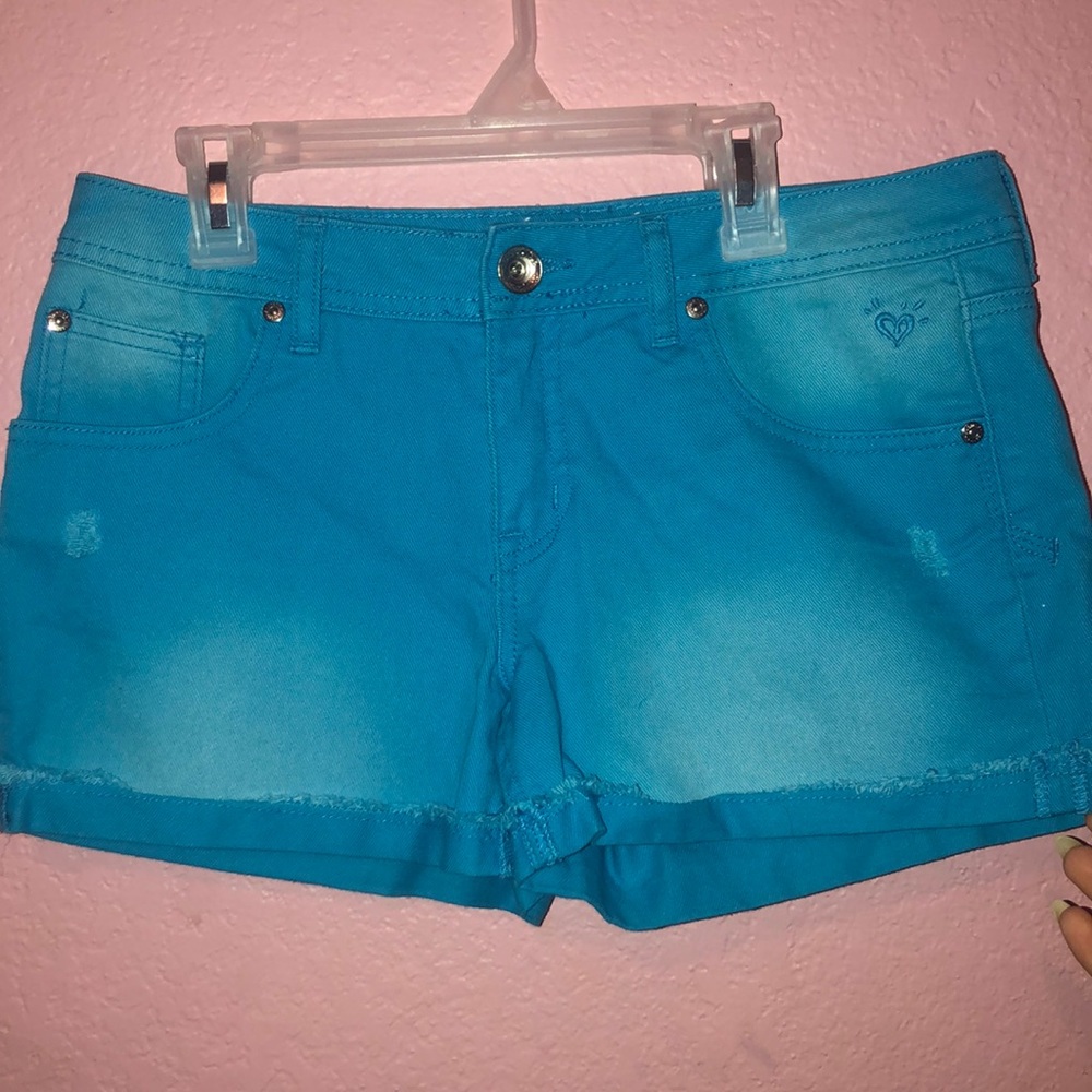 Kids Justice Blue Denim Shorts